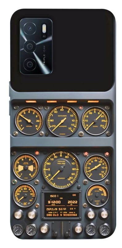 Чехол на Oppo A16s / A16 Airplane instrument panel фото 1 из 1