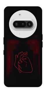 Чехол на Nothing Phone (3a) Красное сердце фото 1 из 1