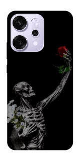 Чехол на Oppo Reno 14 Pro Skeleton vs Rose фото 1 из 1