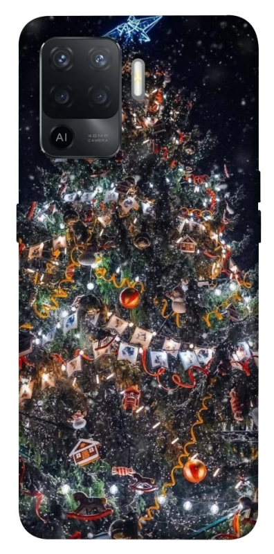 Чехол на Oppo Reno 5 Lite Новогодний v28 фото 1 из 1