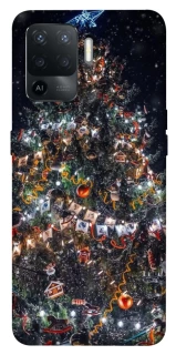 Чехол на Oppo Reno 5 Lite Новогодний v28 фото 1 из 1