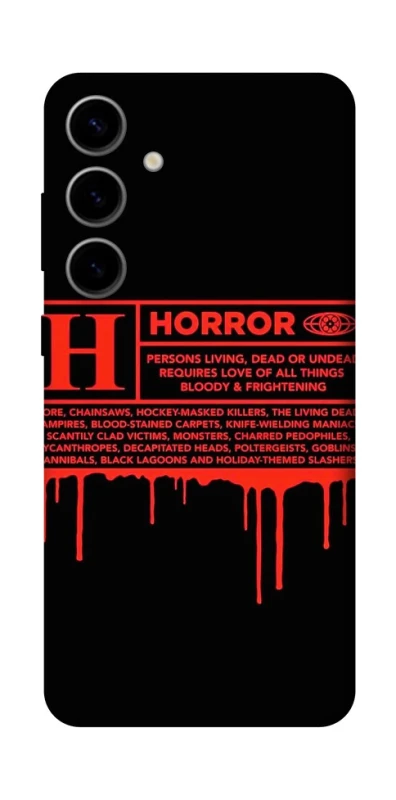 Чохол на Samsung Galaxy S25 Horror Halloween фото 1 з 1