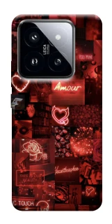 Чохол на Xiaomi 14 Pro Love collage ver.6 фото 1 з 1