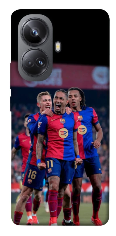 Чохол на Realme 10 Pro+ FC Barcelona team фото 1 з 1