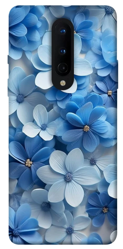 Чохол на OnePlus 8 Сині квіти фото 1 з 1