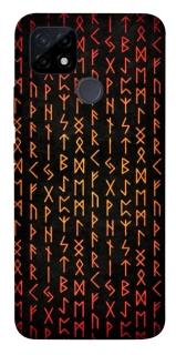 Чехол на Realme C12 Руны фото 1 из 1