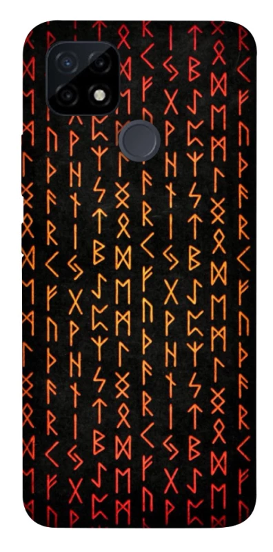 Чехол на Realme C21Y Руны фото 1 из 1