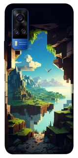 Чехол на Vivo Y51a Minecraft sunrise фото 1 из 1