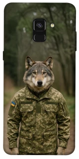 Чехол на Samsung A530 Galaxy A8 (2018) Волк защитник фото 1 из 1