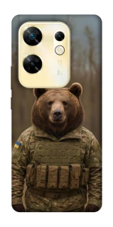 Чехол на Infinix Zero 30 4G Медведь защитник фото 1 из 1