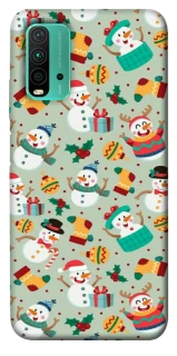 Чехол на Xiaomi Redmi Note 9 4G / Redmi 9 Power Новогодний v2 фото 1 из 1