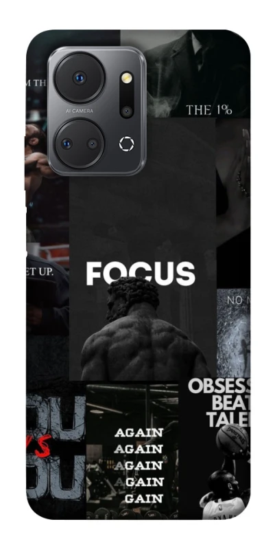 Чехол на Huawei Honor X7a Focus collage фото 1 из 1