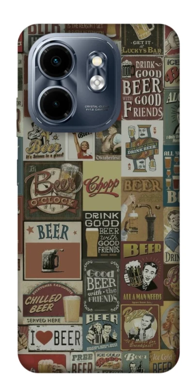 Чохол на Infinix Smart 9 4G / Hot 50i Retro collage ver.1 фото 1 з 1