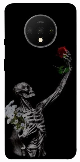 Чехол на OnePlus 7T Skeleton vs Rose фото 1 из 1