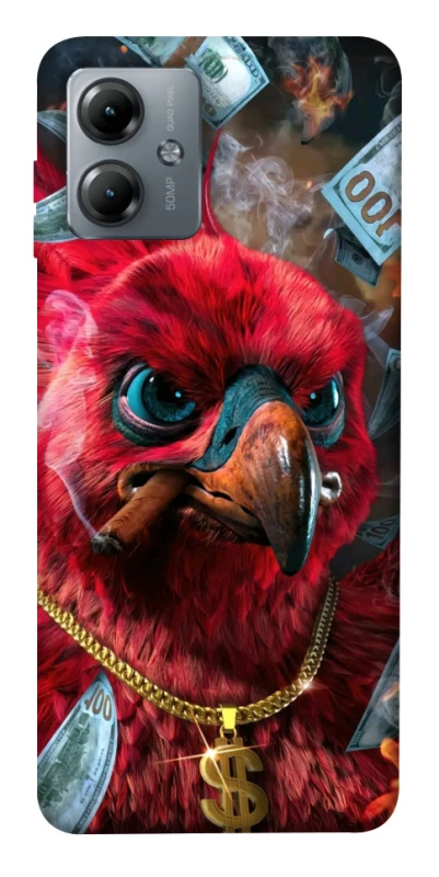 Чохол на Motorola Moto G14 Папуга фото 1 з 1