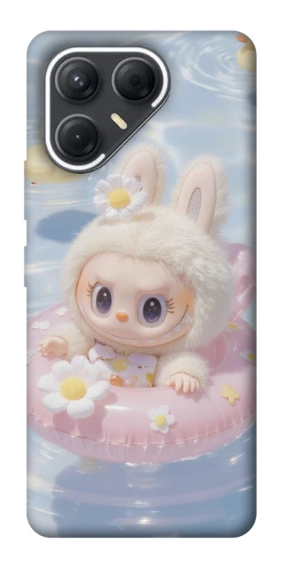 Чохол на TECNO Pova 7 Labubu swimming фото 1 з 1