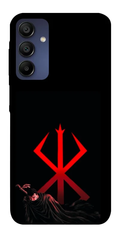 Чохол на Samsung Galaxy A15 4G/5G Berserk Red Logo фото 1 з 1