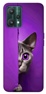 Чехол на Realme 9 Pro Кот-подглядыватель фото 1 из 1