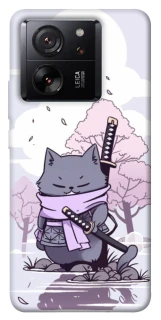 Чехол на Xiaomi 13T Pro Samurai cat фото 1 Чехол на Xiaomi 13T Pro Samurai cat фото 1 из 1