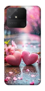 Чохол на Realme Narzo 50A Pink heart фото 1 з 1