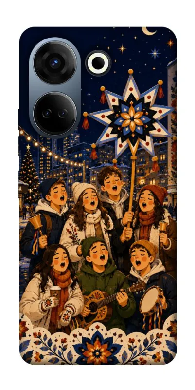 Чехол на TECNO Camon 20 Pro (CK7n) Колядка фото 1 из 1