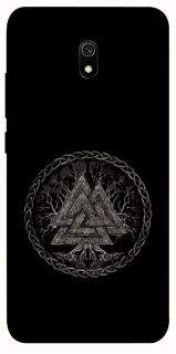 Чехол на Xiaomi Redmi 8a Валькнут v3 фото 1 из 1