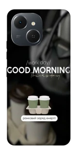 Чохол на TECNO Spark 40C Thursday coffee фото 1 з 1