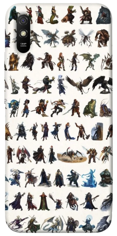 Чехол на Xiaomi Redmi 9A Character Selection фото 1 из 1