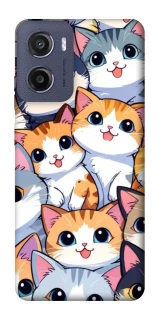Чехол на Motorola Moto G05 Cute Cat v2 фото 1 из 1