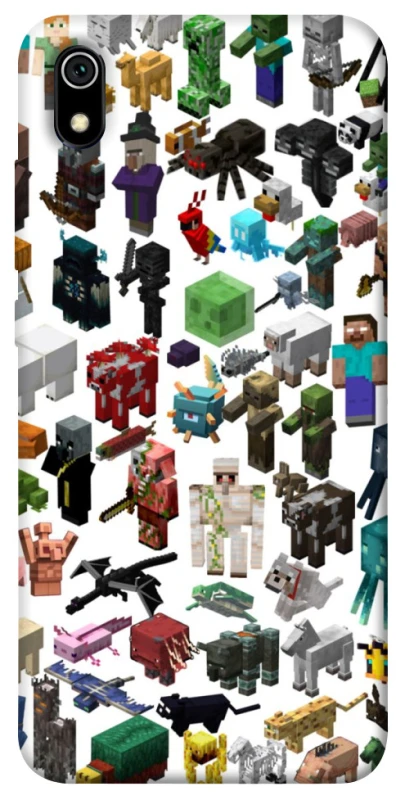 Чохол на Xiaomi Redmi 7A Minecraft v4 фото 1 з 1