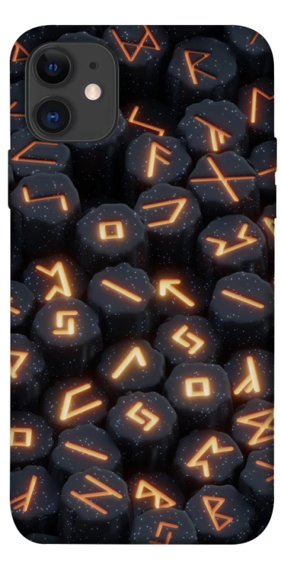 Чехол на Apple iPhone 11 (6.1") Огненые руны фото 1 из 1