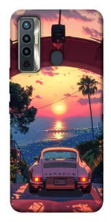 Чохол на TECNO Camon 17 Porsche at sunset фото 1 з 1