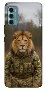 Чохол на Motorola Moto G60 Лев захисник фото 1 з 1