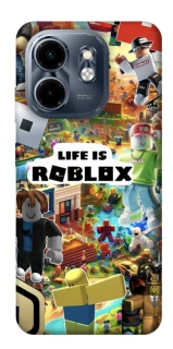 Чехол на Infinix Smart 9 4G / Hot 50i Life is Roblox фото 1 из 1