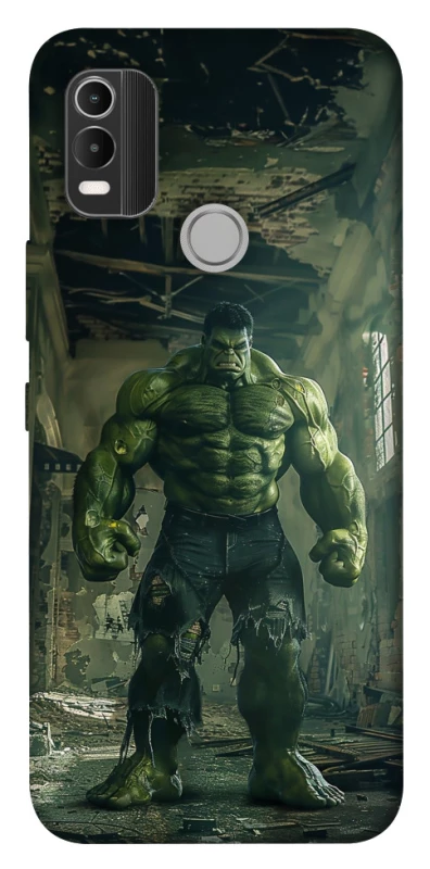 Чехол на Nokia C21 Plus Angry Hulk фото 1 из 1