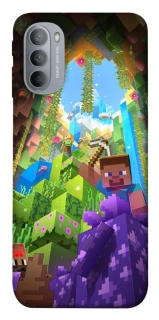 Чехол на Motorola Moto G31 Minecraft forever фото 1 из 1