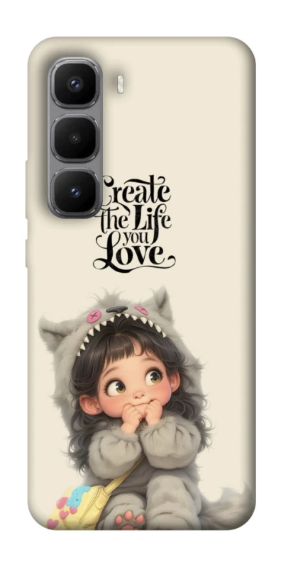 Чохол на Infinix Hot 60 Pro+ Create the life you love фото 1 з 1