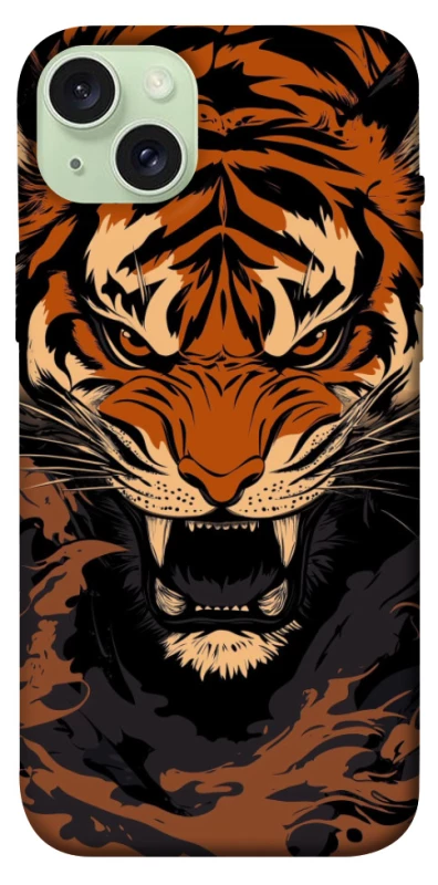 Чехол на Apple iPhone 15 Plus (6.7") cool tiger фото 1 из 1