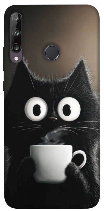 Чехол на Huawei P40 Lite E morning cat фото 1 из 1