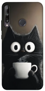 Чехол на Huawei P40 Lite E morning cat фото 1 из 1