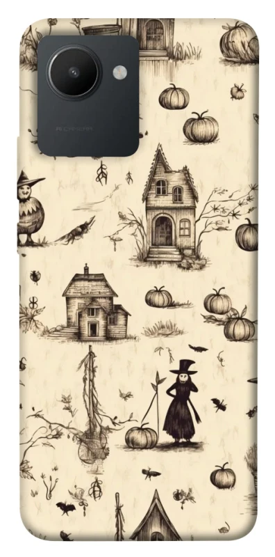 Чохол на Realme C30 Halloween aesthetic ver.1 фото 1 з 1