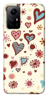 Чехол на Xiaomi Redmi Note 12S Pretty hearts фото 1 из 1