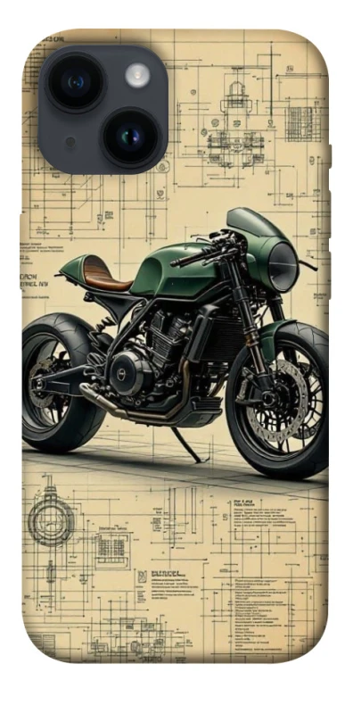 Чохол на Apple iPhone 14 (6.1") Bike model фото 1 з 1