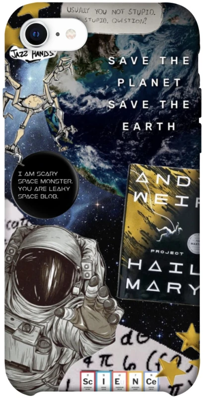 Чохол на Apple iPhone SE (2020) Project Hail Mary ver.5 фото 1 з 1