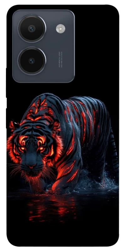 Чохол на Vivo Y36 fire tiger фото 1 з 1