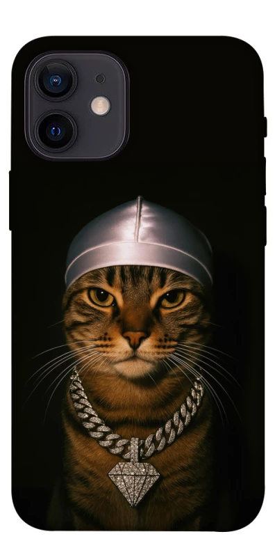 Чехол на Apple iPhone 12 mini (5.4") Cat in Bling фото 1 из 1