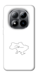 Чехол на Xiaomi Redmi Note 15 Pro 5G Ukraine map фото 1 из 1