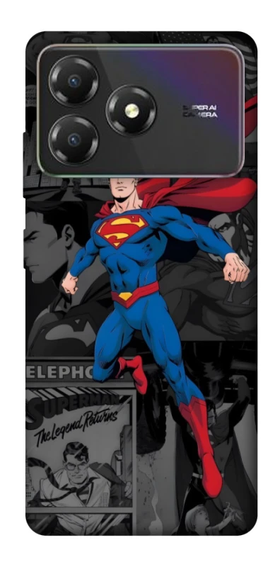 Чехол на ZTE Blade A36 superman comics фото 1 из 1