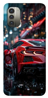 Чехол на Nokia G11 Red sports car фото 1 из 1