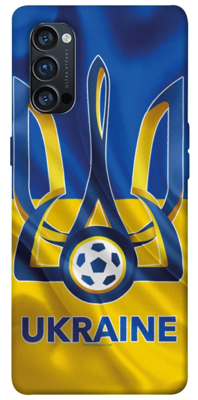 Чохол на Oppo Reno 4 Pro 5G Футбольний Герб v3 фото 1 з 1